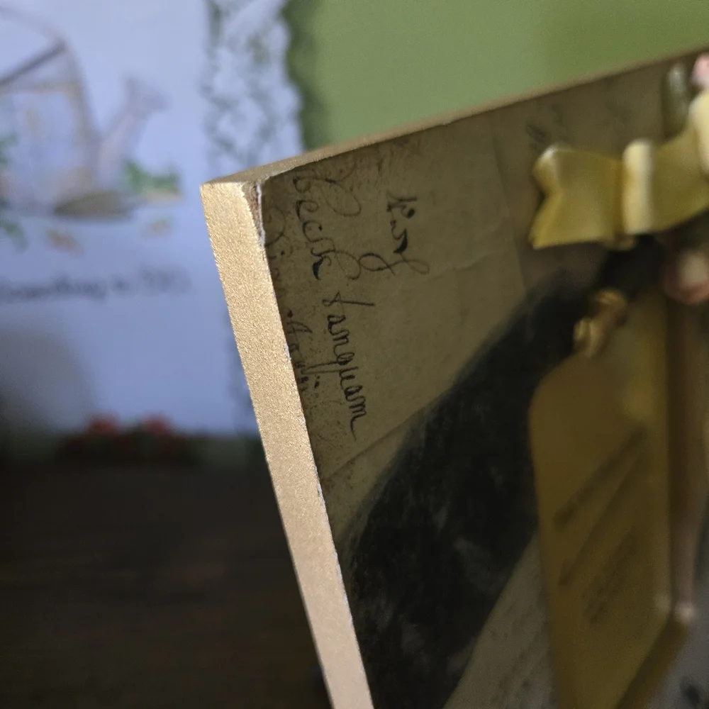 Floral Writer Inspired Picture Frame